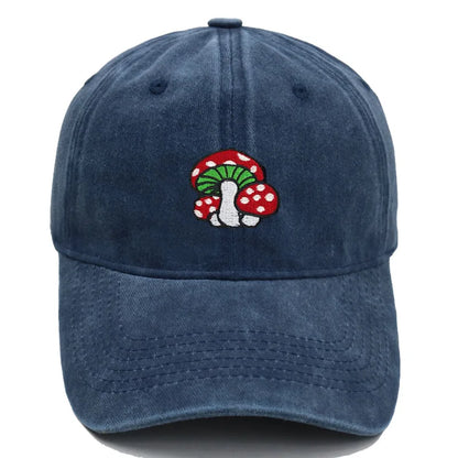 Baseball Cap Cute Red Spotted Mushroom
