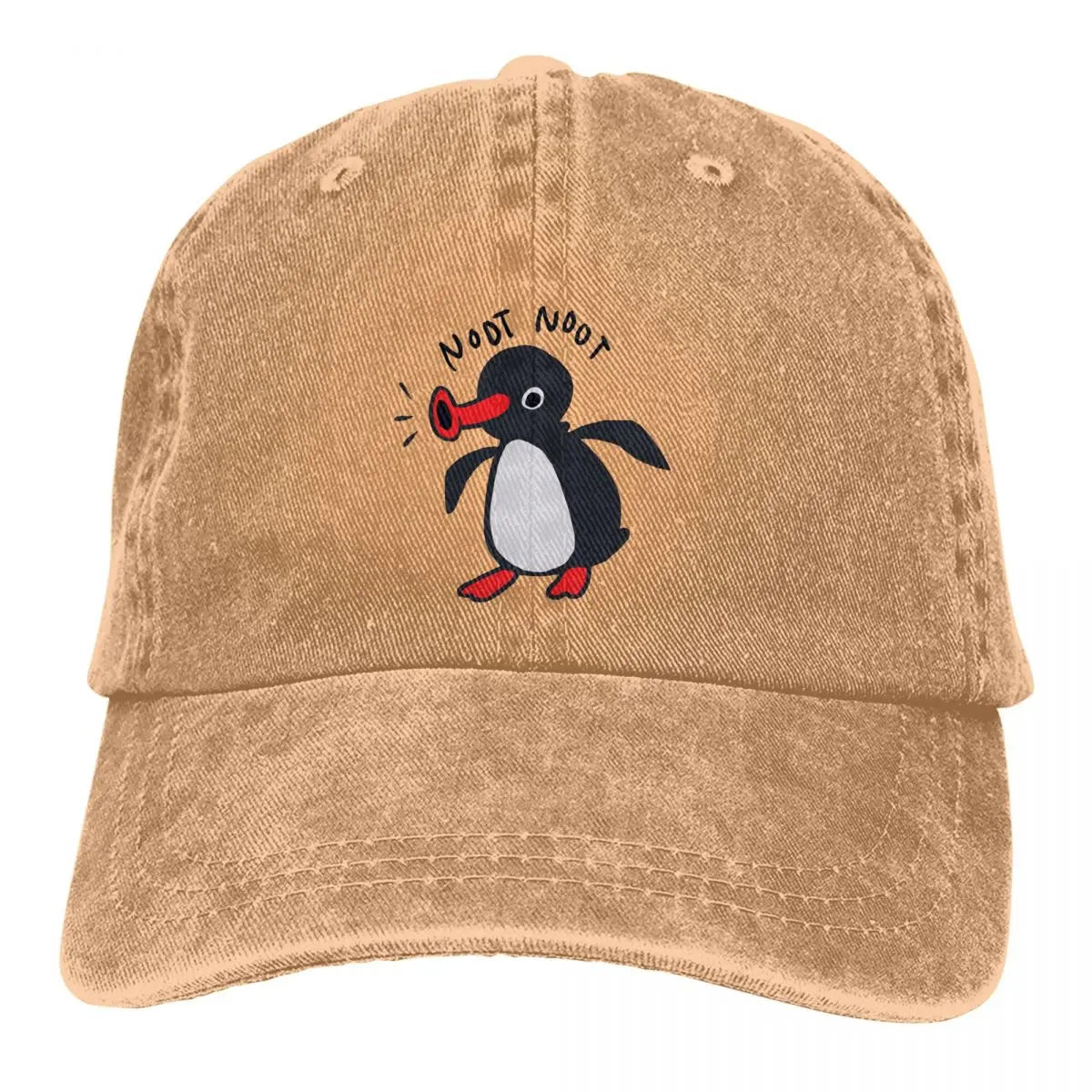 Noot Baseball Cap Men Hats Women Visor Pingu Pinga Penguin TV Caps