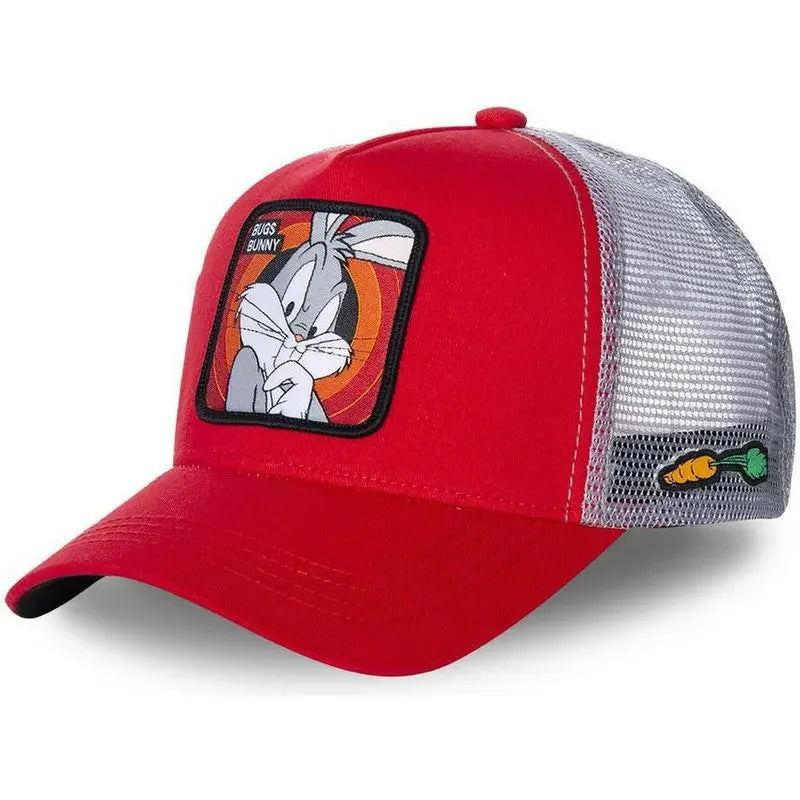 New Brand Anime BUNNY TAZ DUCK Cotton Baseball Cap