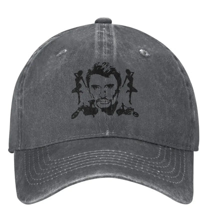 My Favorite People Baseball Cap Johnny Hallyday Outdoor Gym Adjustable Hip Hop Hats