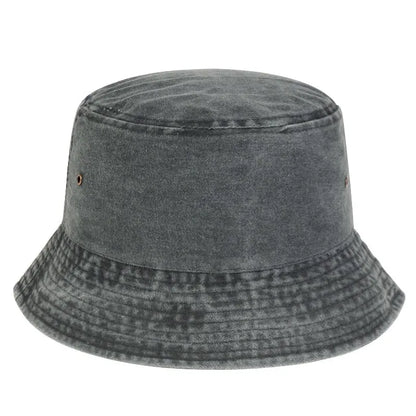 Unisex Solid Color Personality Bucket Hats Fishermen Caps