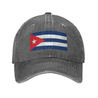 Flag of Cuba Casual Baseball Cap