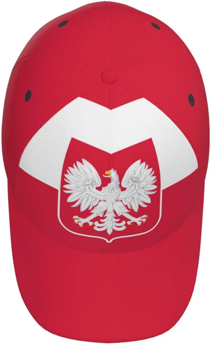 Cute Poland Flag Baseball Cap for Men Women