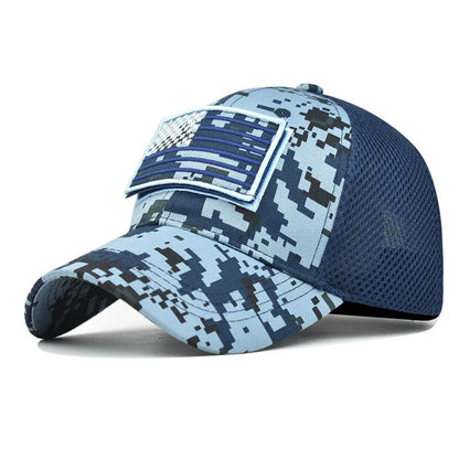 New European And American Flag Trend Fishing Cap Baseball Caps