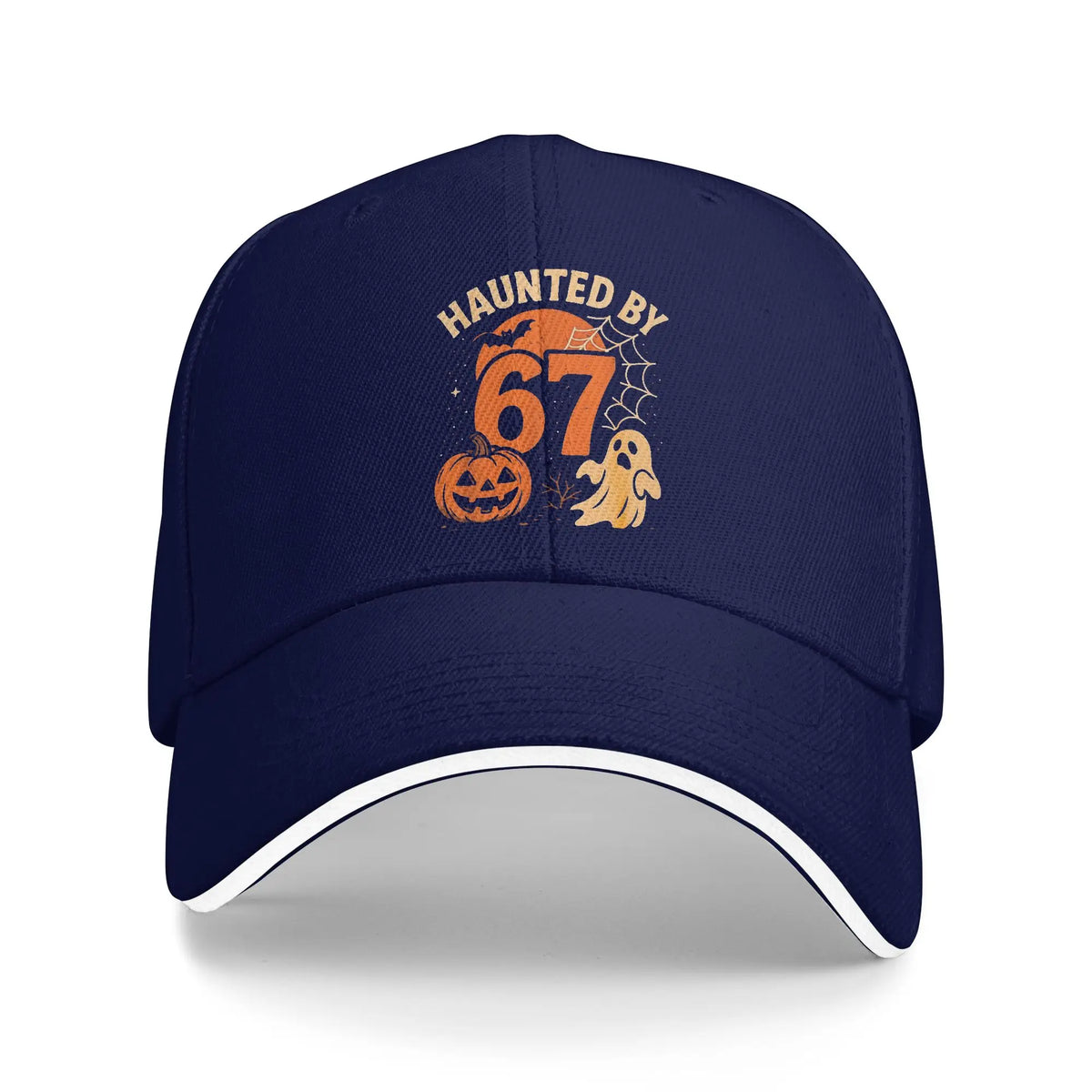 Summer Haunted By 67 Meme Halloween Costume Baseball Cap