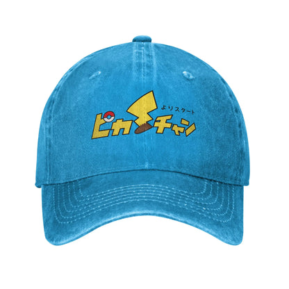 Pokemon Cap Pikachu Crazy Baseball Cap