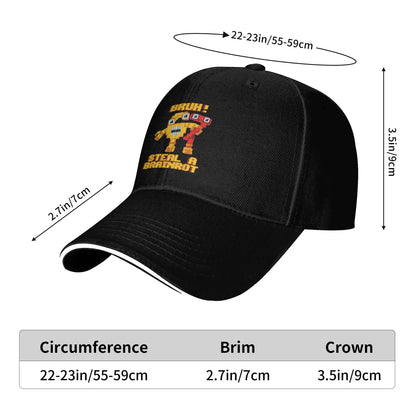 67 Six Seven 6-7 Funny Steal Brainrot Gaming Meme Baseball Caps