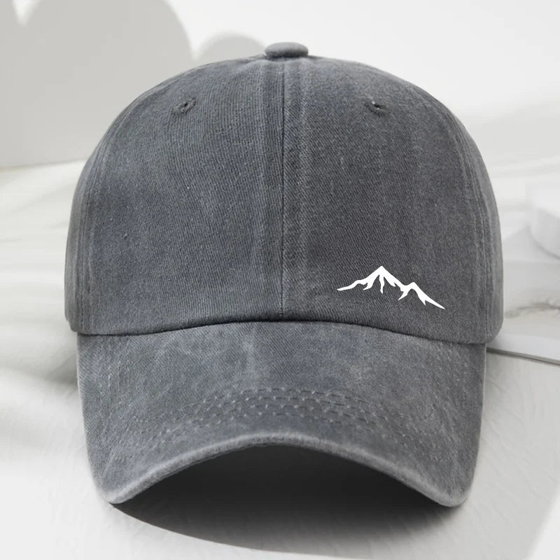 Mountain Printed Baseball Caps For Men And Women