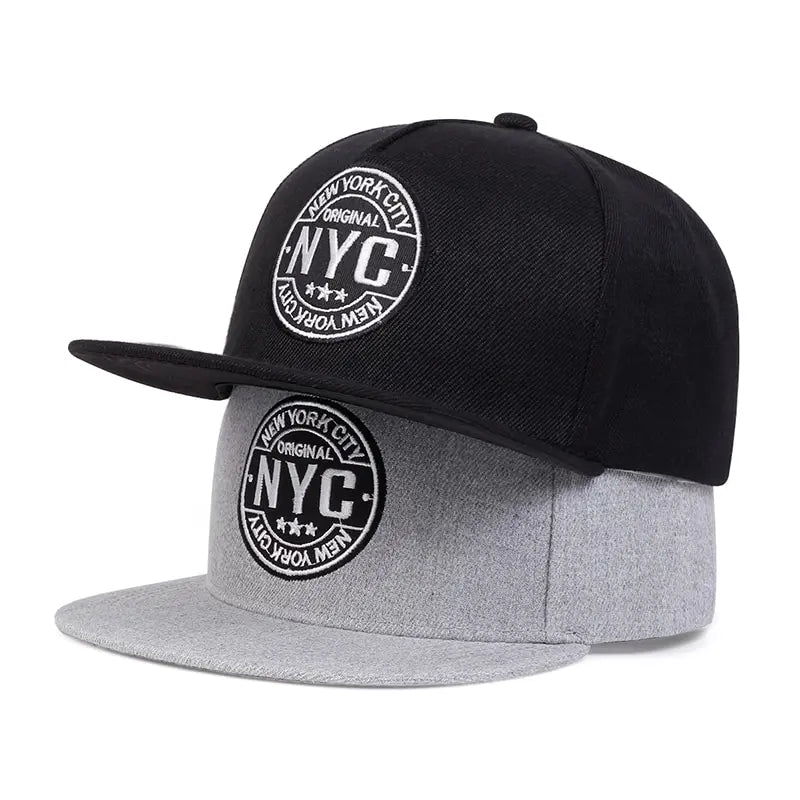Unisex NEW YORK CITY Letter Embroidery Hip-hop Hats Snapback Caps