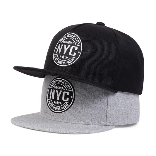 Unisex NEW YORK CITY Letter Embroidery Hip-hop Hats Snapback Caps