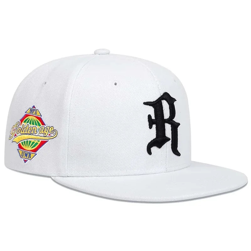 Unisex Letter Embroidery Side Planet Hip-hop Hats