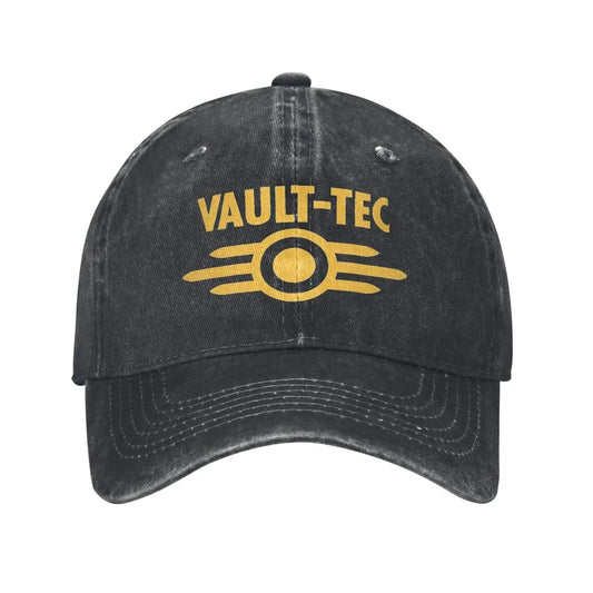 Vault Tec Logo Fallouted Game Sun Baseball Cap