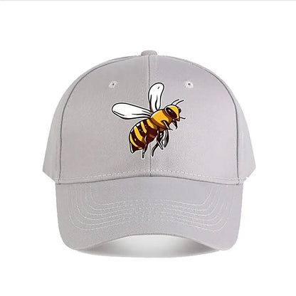 Cartoon Bee Vinyl Sticker For Laptop Car Baseball Cap