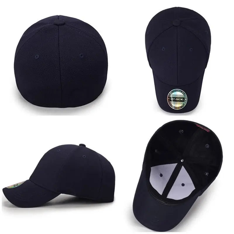 New Stretch Fitted Full Closed Elasticity Flexible Flex Hip Hop Caps Baseball Caps