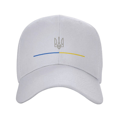 Summer Ukrainian Tryzub Escudo Zelensky Ukraine Baseball Cap