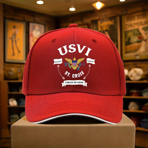 [USVI Baseball Cap] USVI St. Croix Baseball Cap