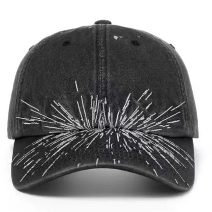Embroidered Baseball Cap Concert Tour Sun Hat