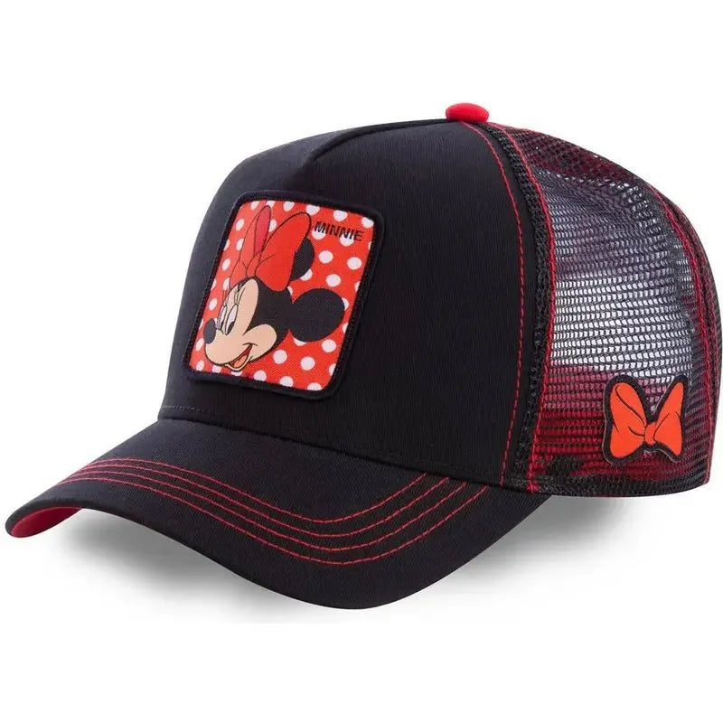 High Quality Disney Styles Anime Cartoon Cotton Baseball Cap Men Women