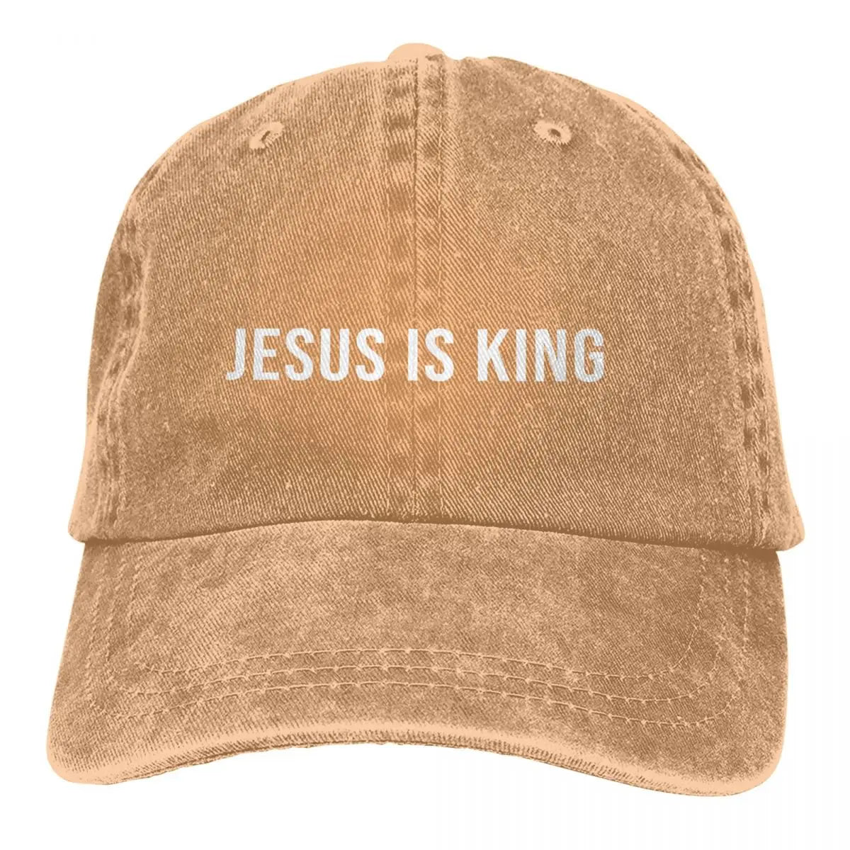 King Baseball Cap Visor Protection Snapback Jesus God Cross Caps