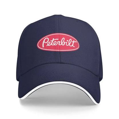 Peterbilt Truck Racing Print Baseball Cap