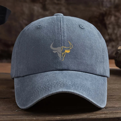 Fashionable Bull Head Printed Baseball Hat Multi Functional Outdoor Leisure Sunshade Duck