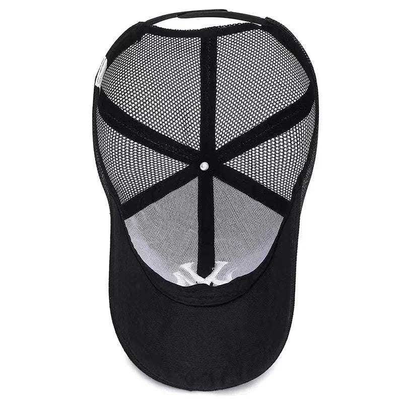 Hat Summer Embroidery Letters Breathable Duck Tongue Cap Baseball Cap