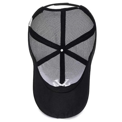Hat Summer Embroidery Letters Breathable Duck Tongue Cap Baseball Cap