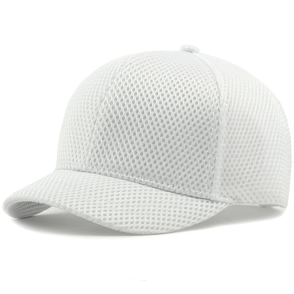 HT4828 5CM Short Brim Baseball Cap Male 6 Panels Baseball Hat