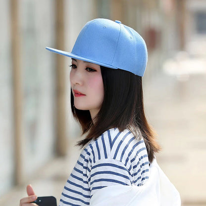Men Women Multi Color Baseball Cap Peaked Cap Hip Hop Snapback Hat