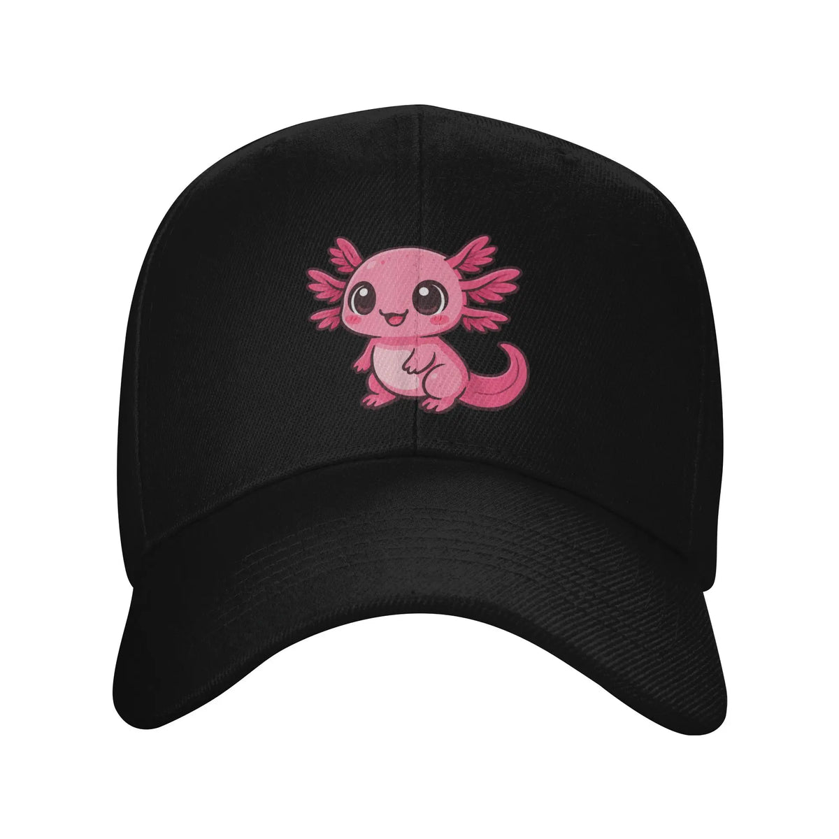 Cute Kawaii Pink Axolotl for Axolotl Lovers Casual Baseball Cap