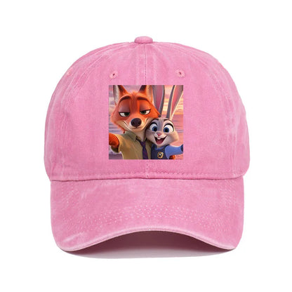 Cartoon Zootopia Three-toedSloth Baseball Cap