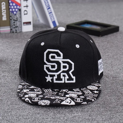NEW Fashion Embroidery Letter SR Baseball cap Hip Hop