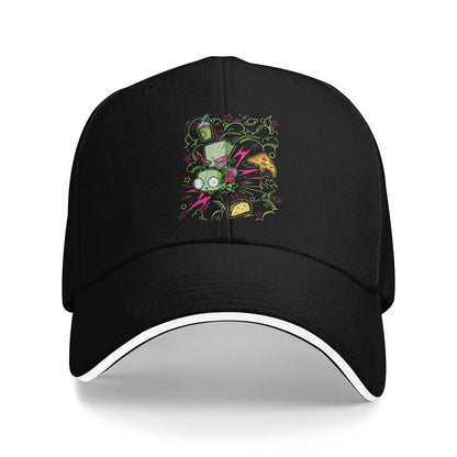 Invader Zim Mood Cartoon Baseball Cap
