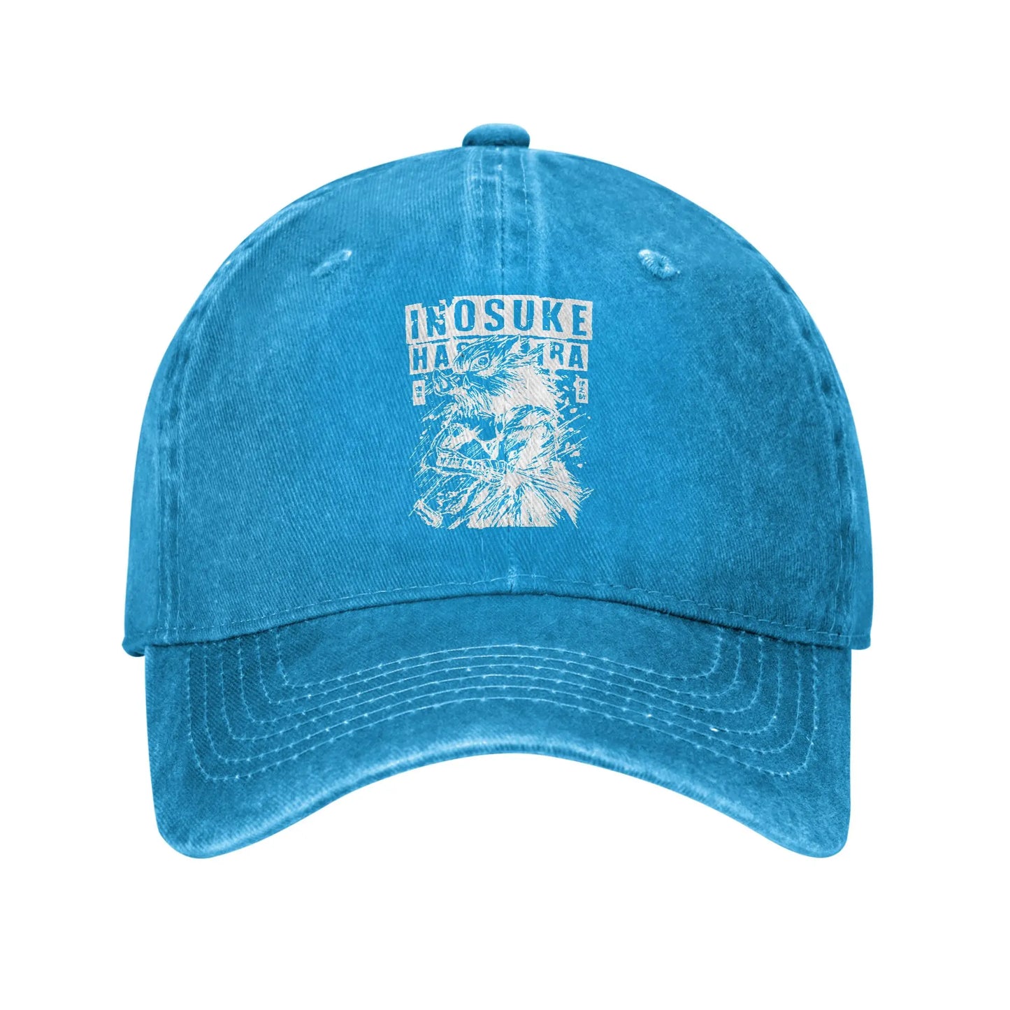 Pure Color Dad Hats Inosuke hashibira Baseball Caps Demon Slayer