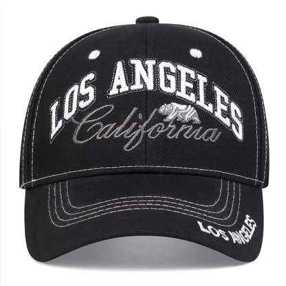 Bear Embroidered Icon Baseball Hat Men's Outdoor