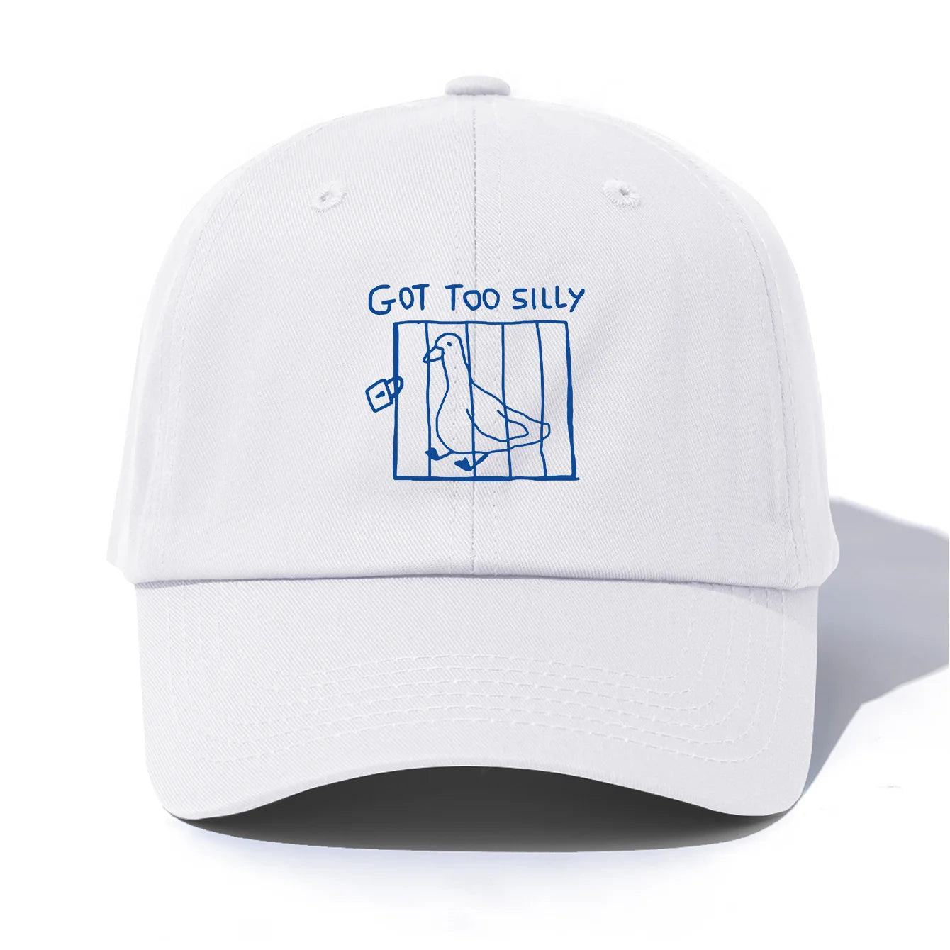 GOT TOO SILLY Print Baseball Cap