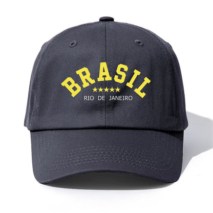 BRASIL Print Baseball Cap For Adults