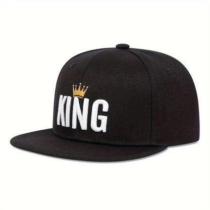 Children Crown King Embroidery Baseball Caps Hip hop Hats