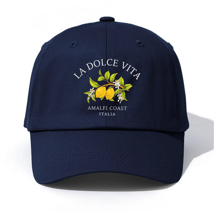 LA DOLCE VITA Print  Baseball Cap For Adults