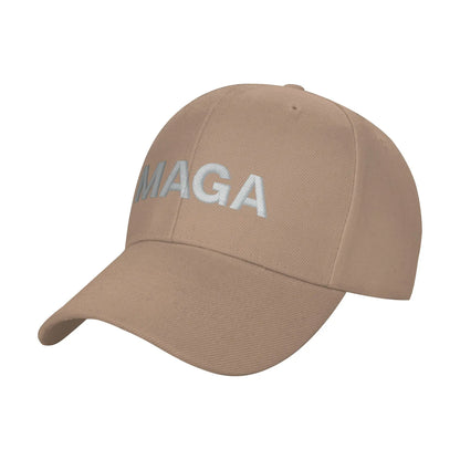 Printed MAGA Make American Great Again Baseball Cap
