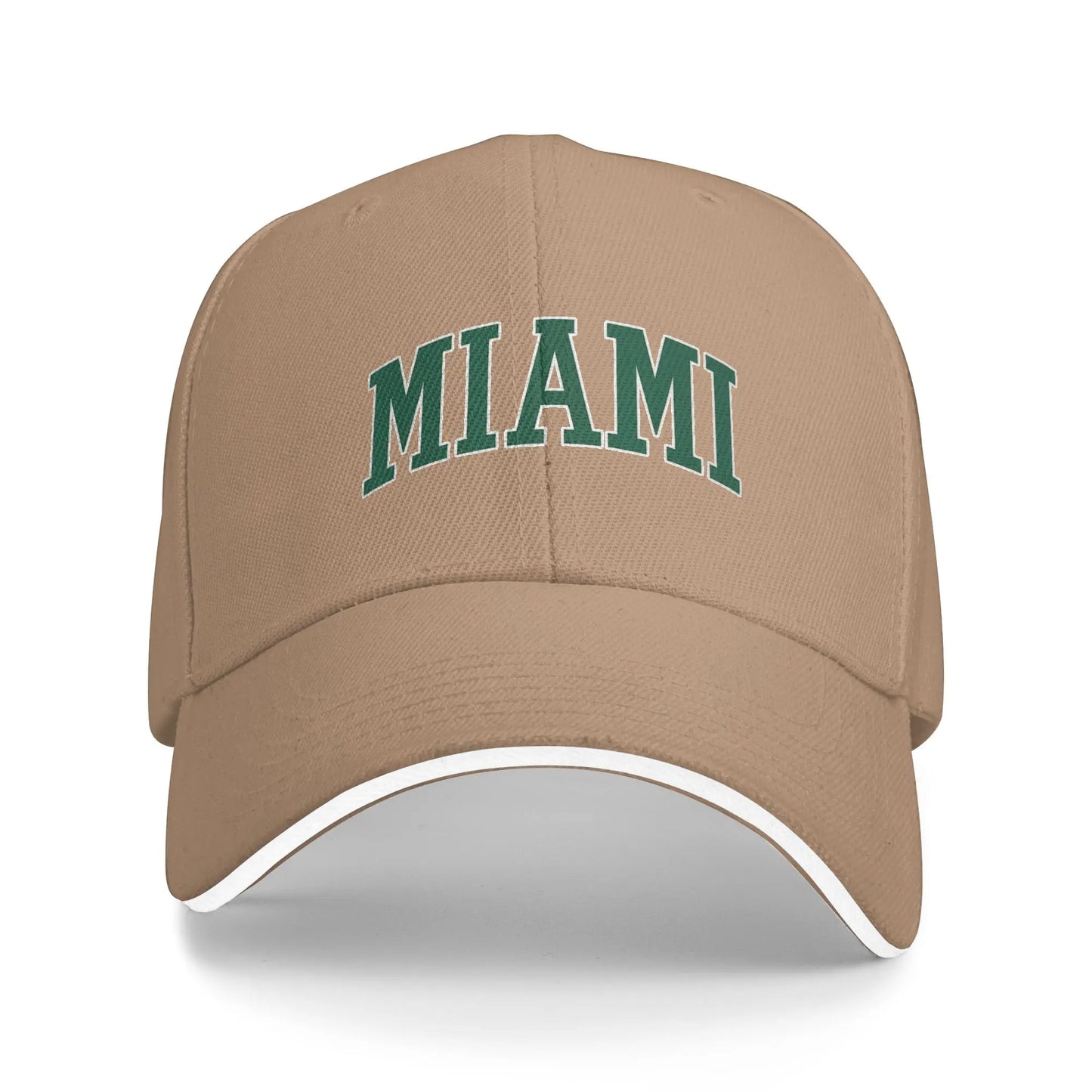 Miami Art Design Baseball Cap Unisex-Teens Design Baseball Caps