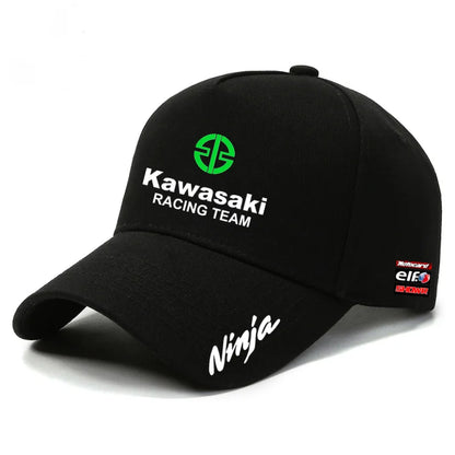 Kawasaki Motorcycle World Championship Baseball Hat Cycling Enthusiasts