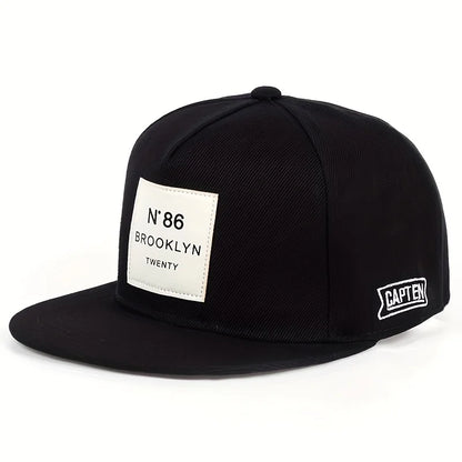 Fashion Men Women BROOKLYN Baseball Cotton Adjustable Snapback Hat Leather label N86 Hip Hop Caps Sun Hat