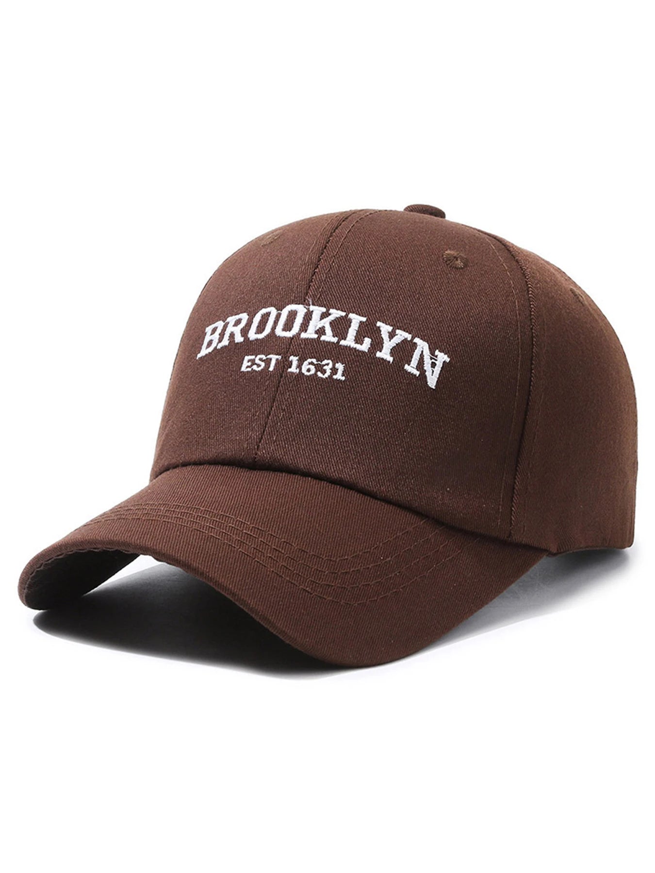 Letter Embroidered Baseball Cap Unisex Couple Baseball Cap