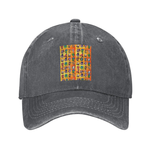 Zooba Battle Arena Denim Cap Casual Baseball Caps