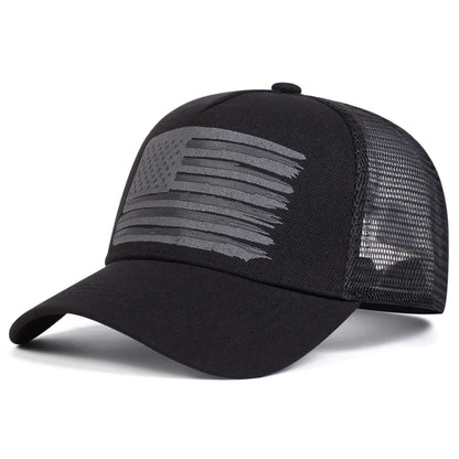 Unisex US Flag Print Baseball Caps