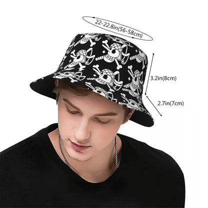 Trendy Usopp Jolly Roger Bucket Hats One Piece