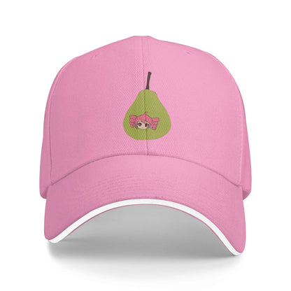 Pearto Kasane Teto Pear Anime Japanese Music Character Baseball Cap