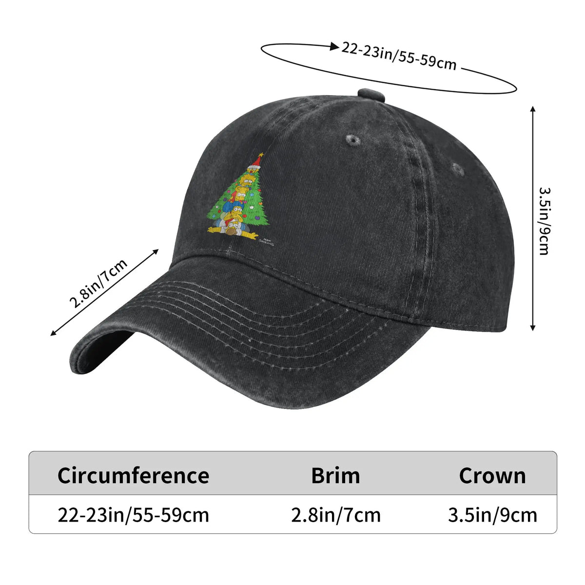 The S-simpson Tree Stack Washed Baseball Cap