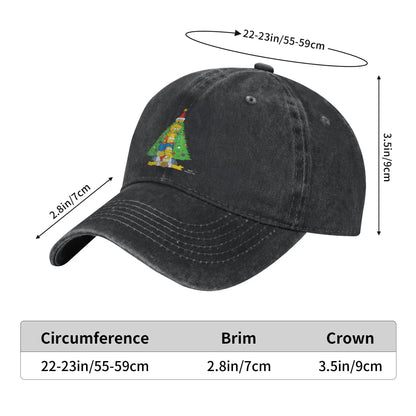 The S-simpson Tree Stack Washed Baseball Cap